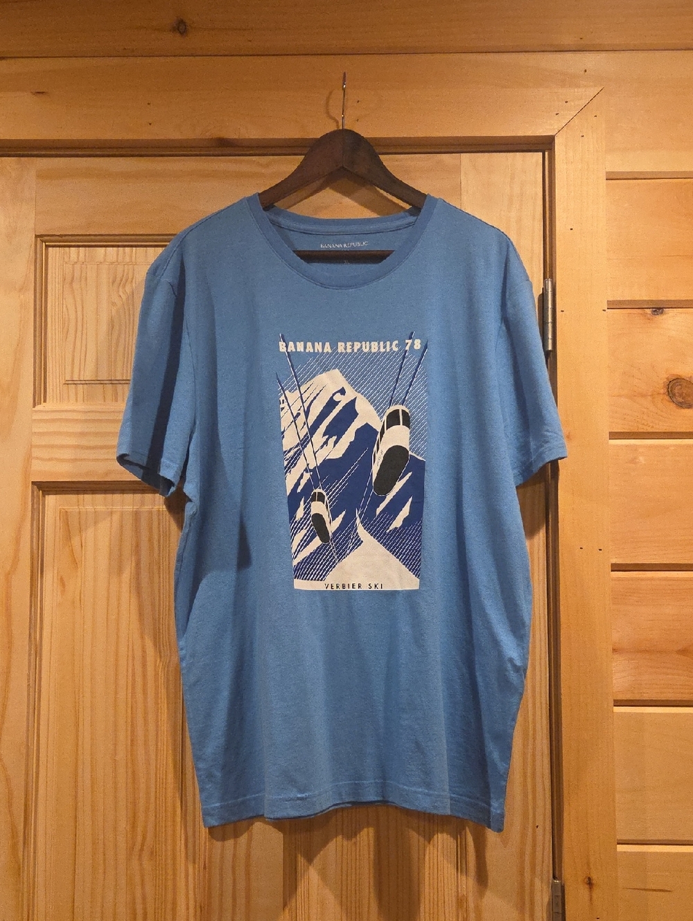 banana republic|graphic tee|extra large